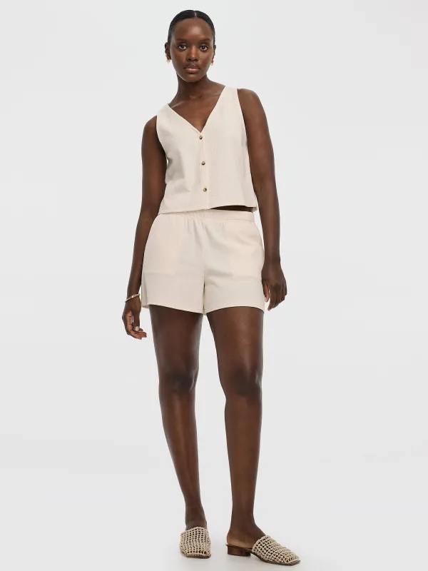 Textured-Knit Shorts made by Reitmans
