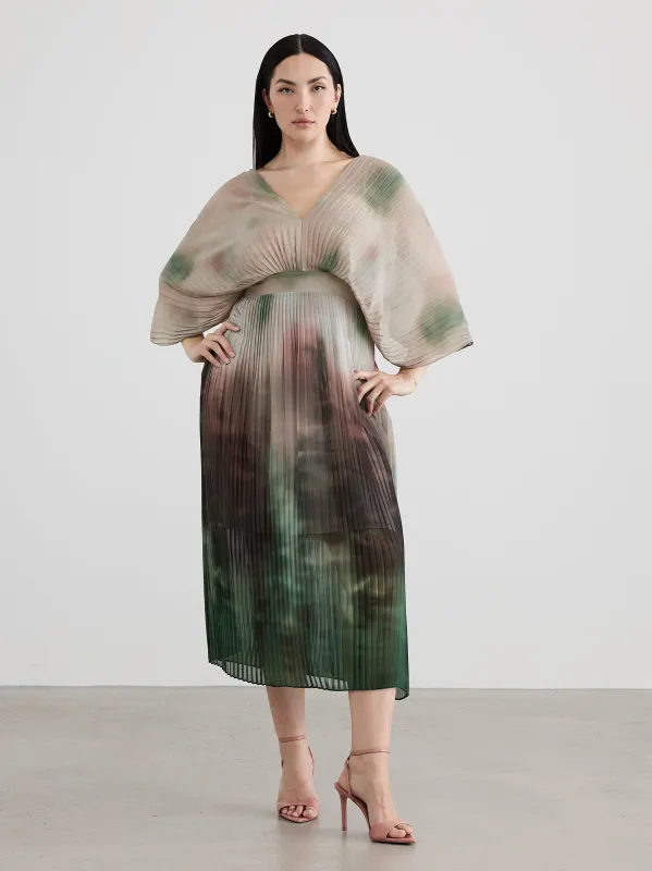 Maxi Dress with V Neckline made by Reitmans