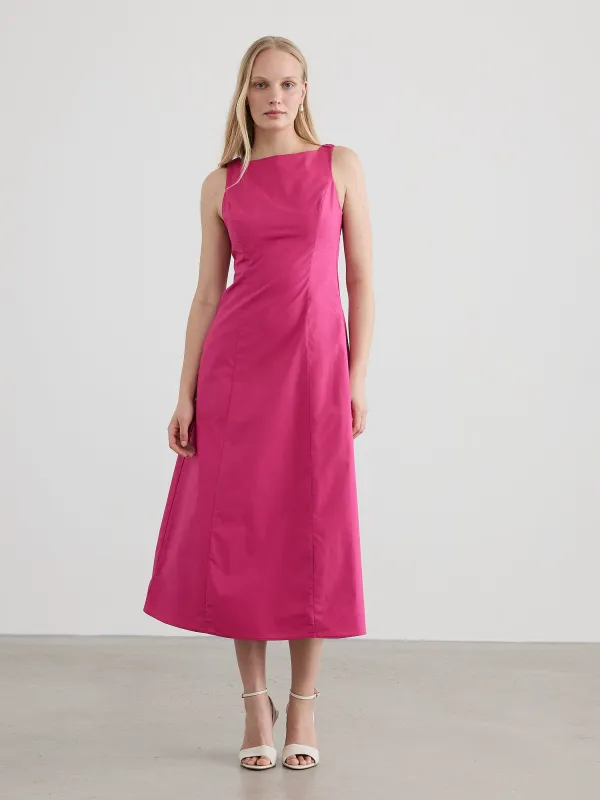 Sleeveless Boat-Neck Maxi Dress made by Reitmans
