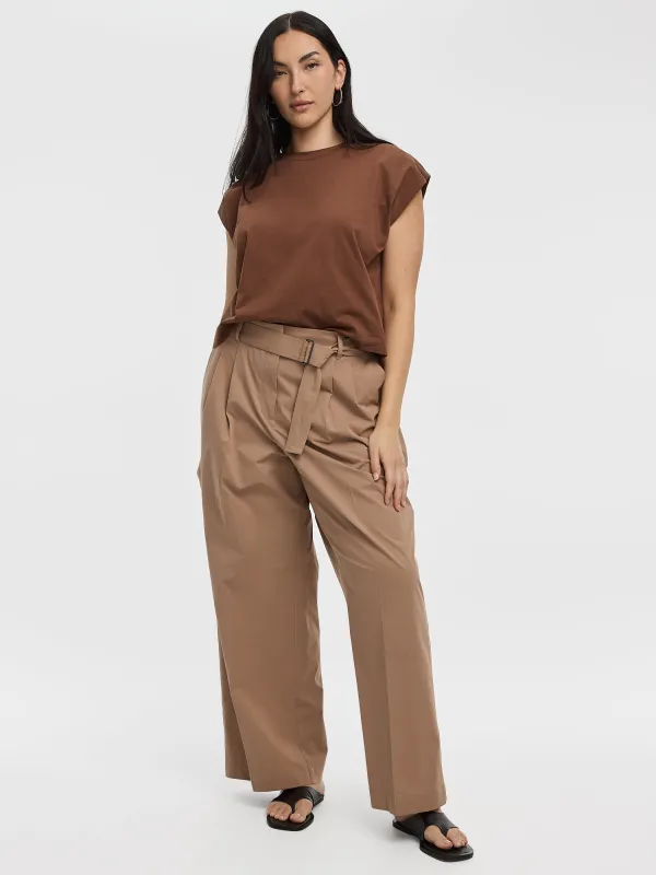 Wide-Leg Belted Pant made by Reitmans
