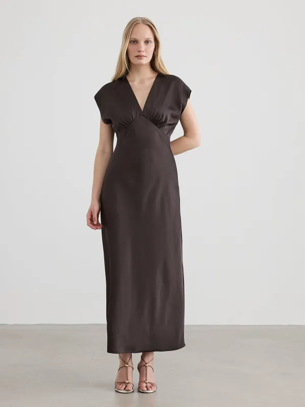 V-Neck Empire Maxi Dress made by Reitmans