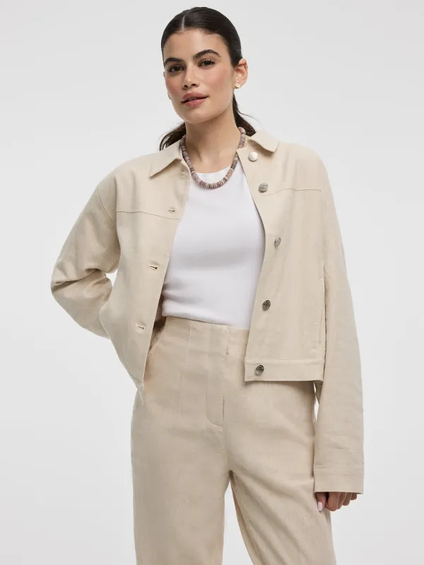 Linen Jacket made by Reitmans