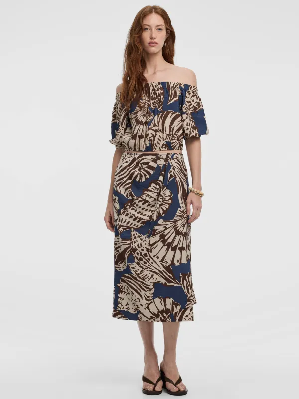Wrap Midi Skirt made by Reitmans