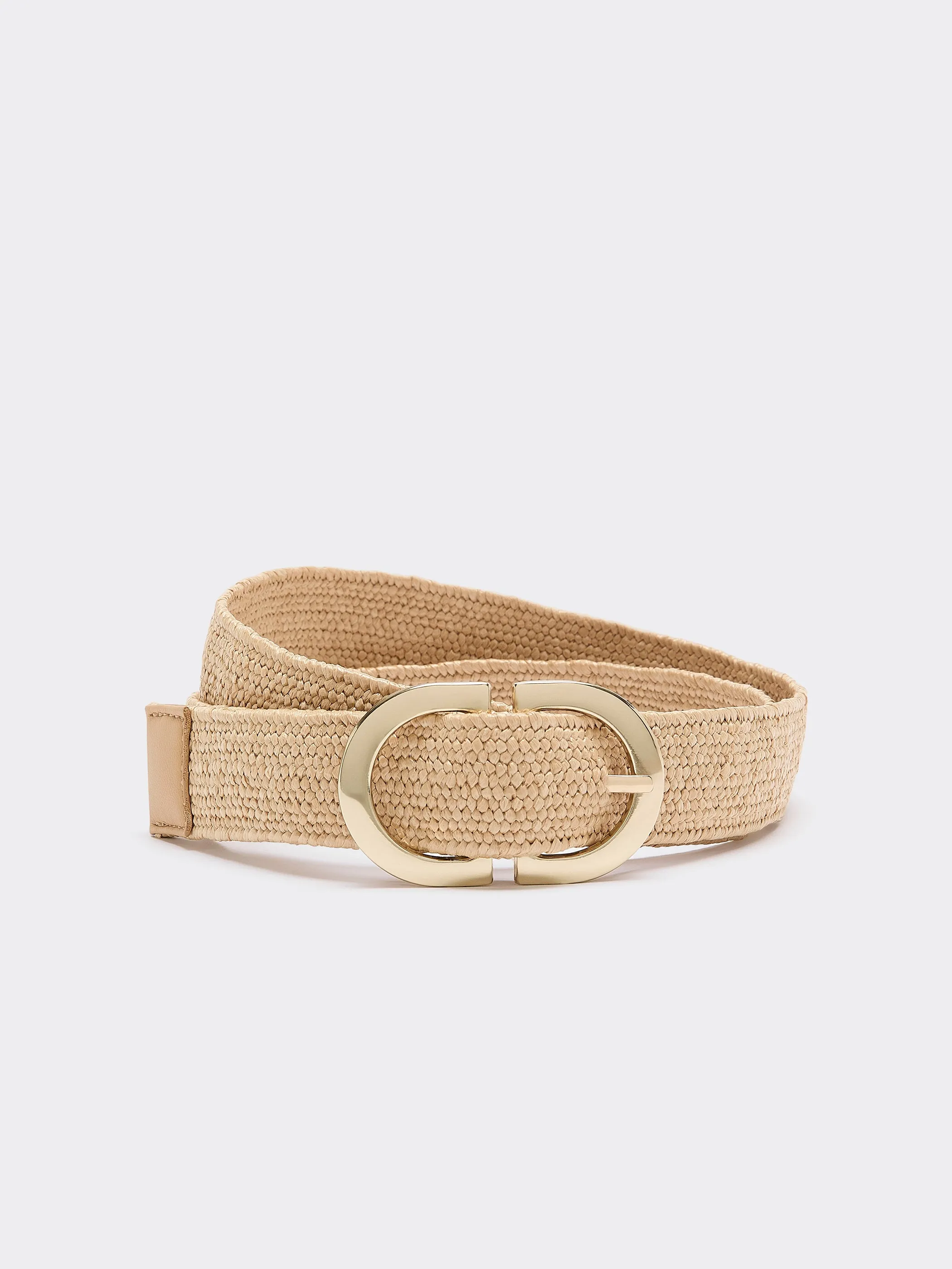 Elastic Belt with Metal Buckle sold by Reitmans