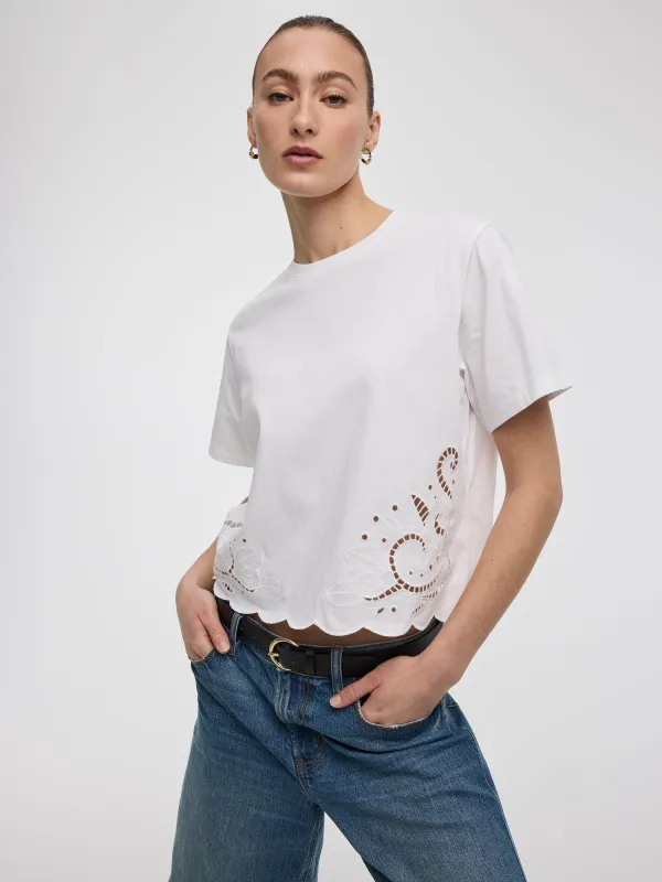 Crew-Neck Boxy T-Shirt made by Reitmans