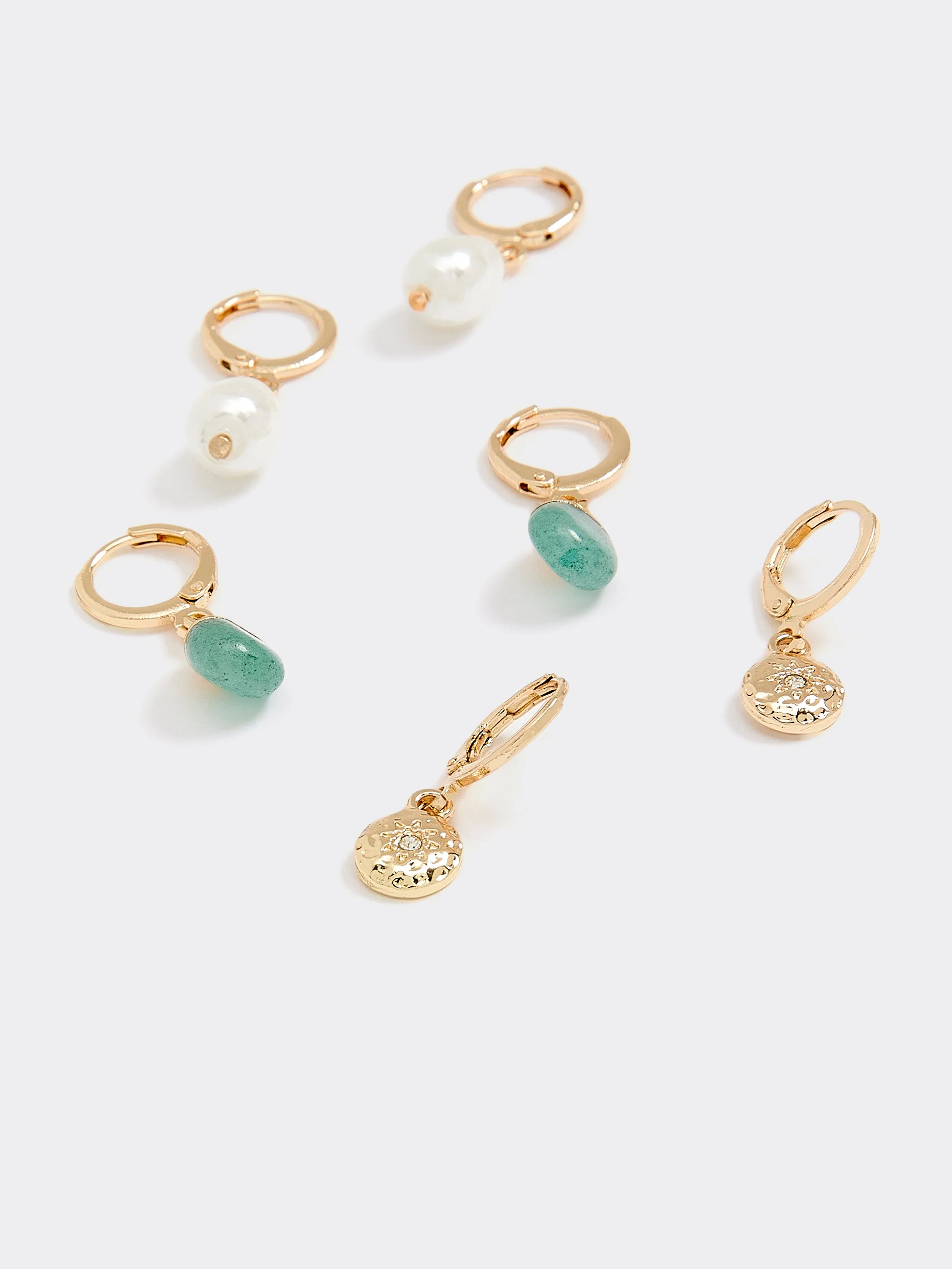 Hoop Earrings with Pendants - 3 Pairs sold by Reitmans product image thumbnail 2