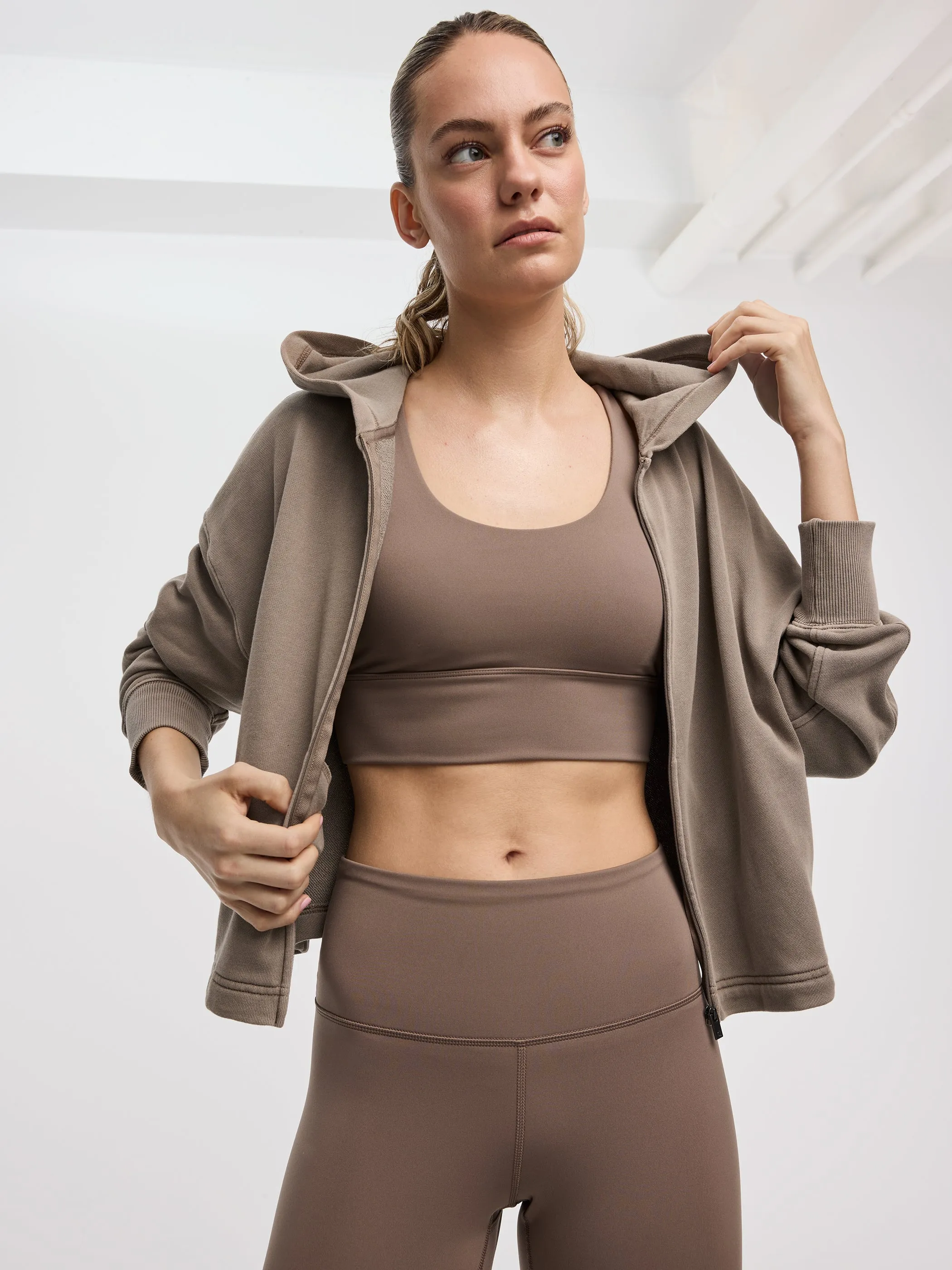Hooded French Terry Jacket - Hyba sold by Reitmans product image thumbnail 4