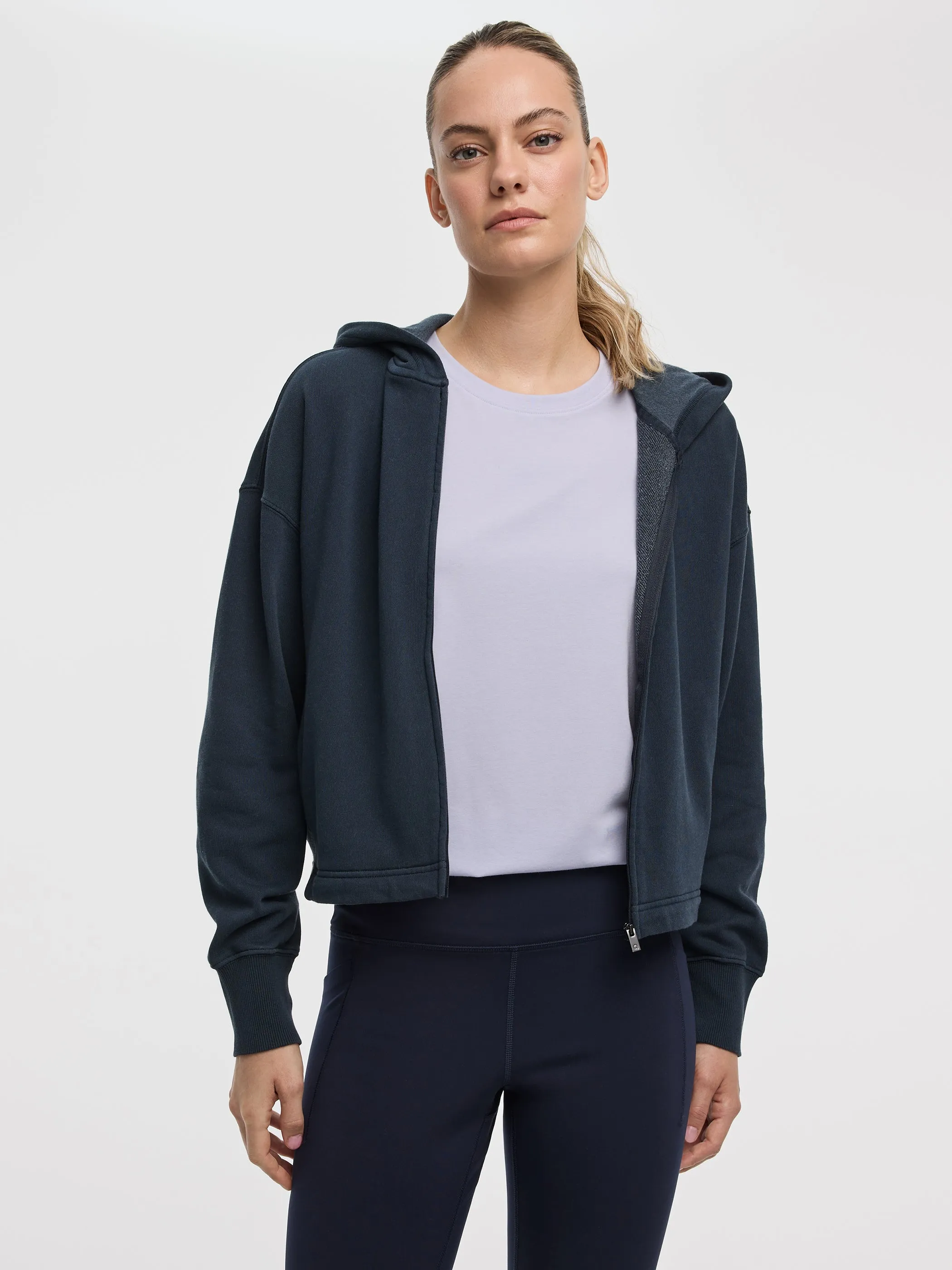 Hooded French Terry Jacket - Hyba sold by Reitmans product image thumbnail 5