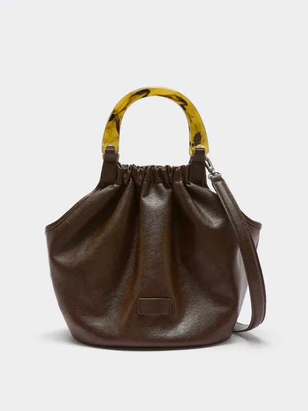 Faux Leather with Hard Handle made by Reitmans