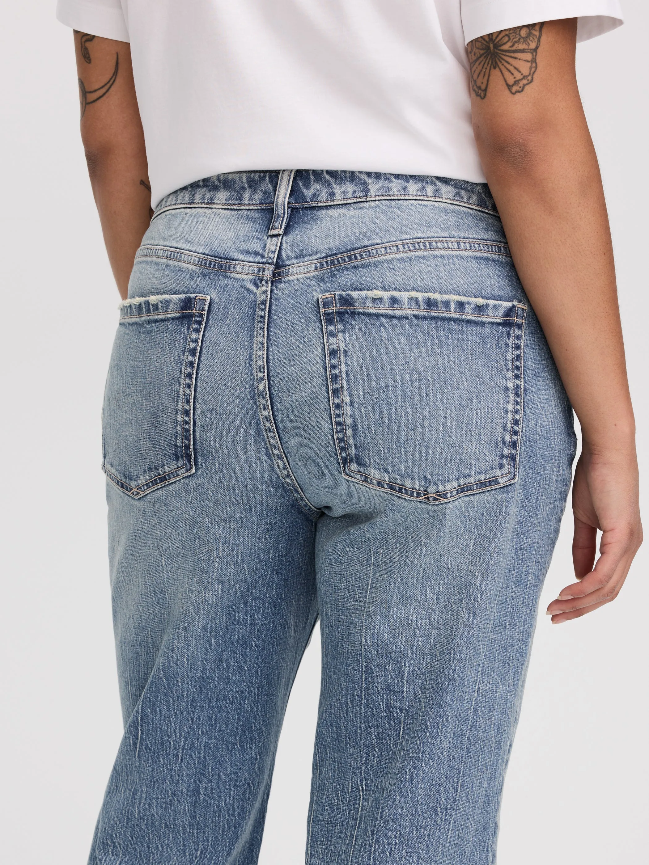 Flare-Leg Mid-Rise Jean - Curvy Fit sold by Reitmans product image thumbnail 3