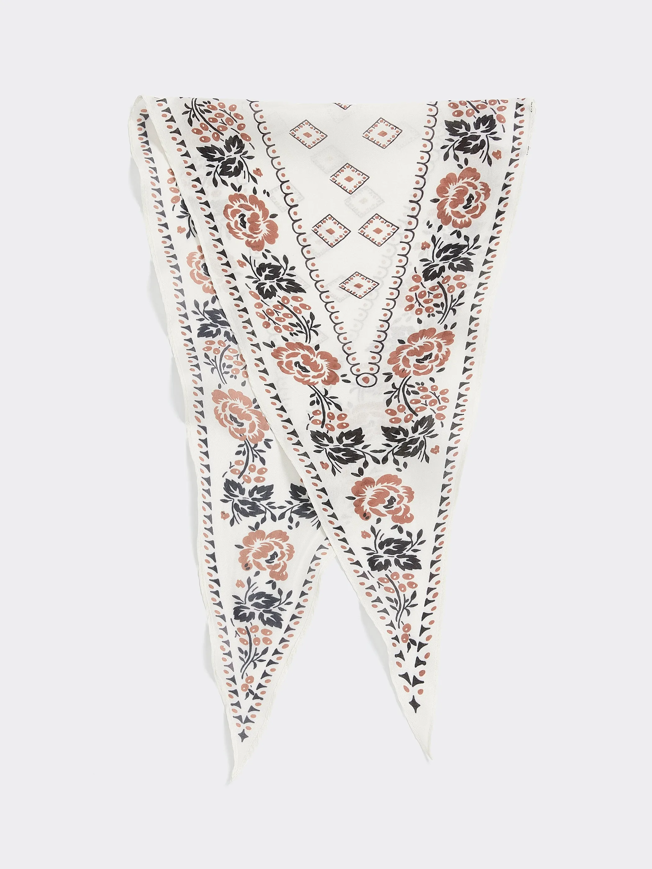 Diamond-Shaped Scarf with Print sold by Reitmans