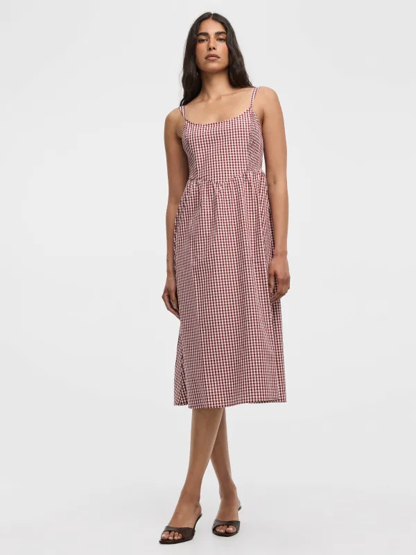 Sleeveless Midi Dress with Sweetheart Neckline made by Reitmans