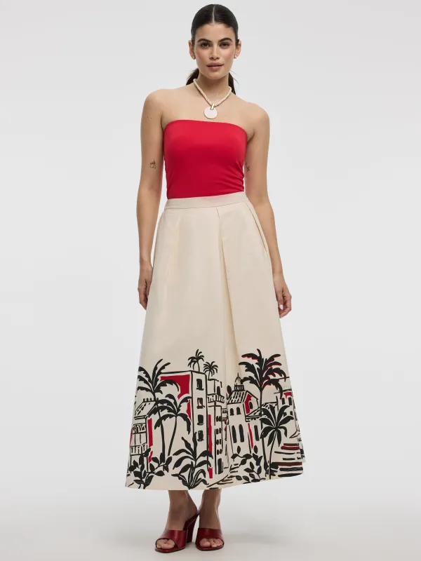 Pleated Maxi Skirt made by Reitmans