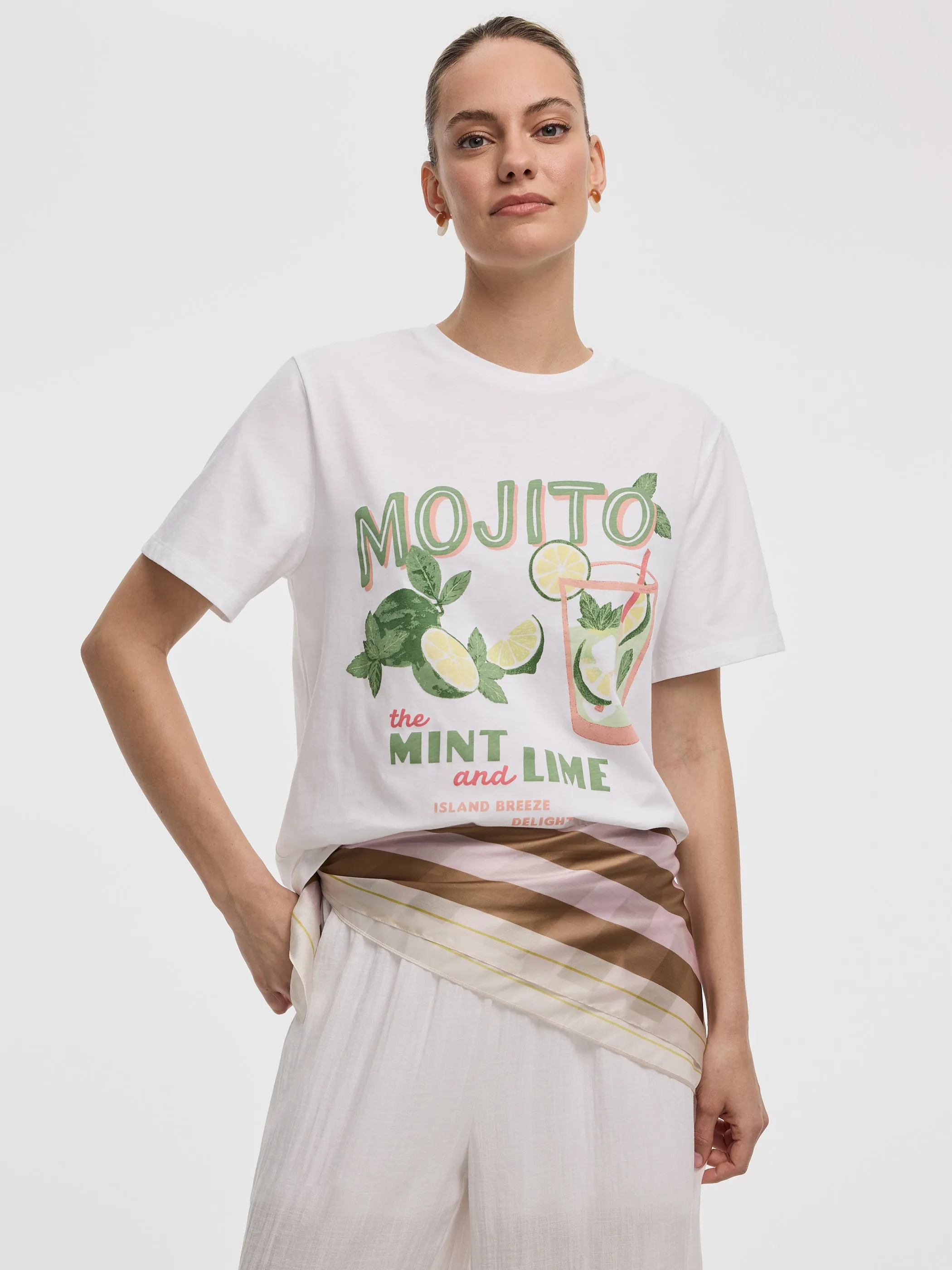 Short-Sleeve Crew-Neck Tee sold by Reitmans