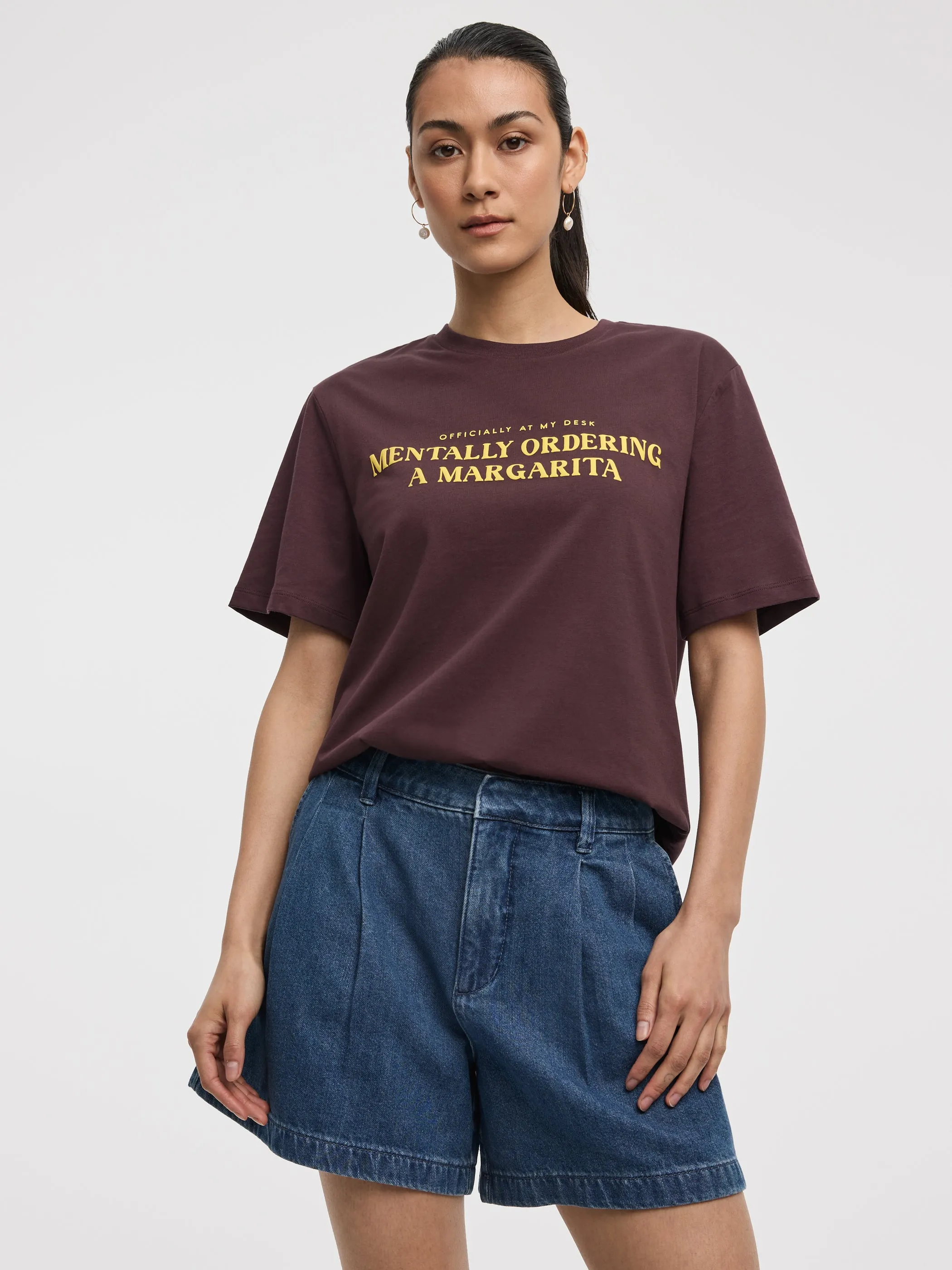 Short-Sleeve Crew-Neck Tee sold by Reitmans product image thumbnail 5