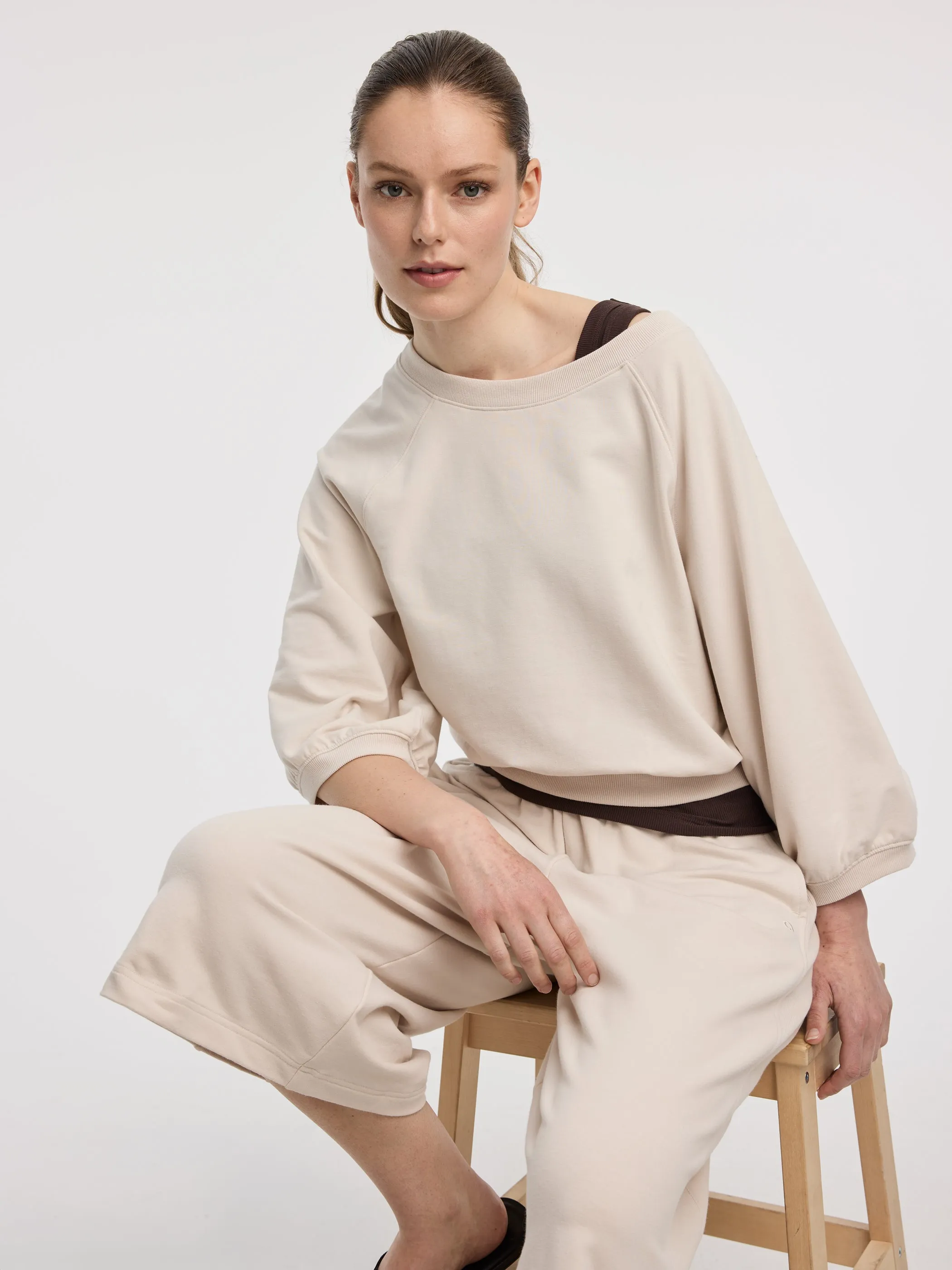 3/4-Sleeve Crew-Neck Top - Hyba sold by Reitmans product image thumbnail 4
