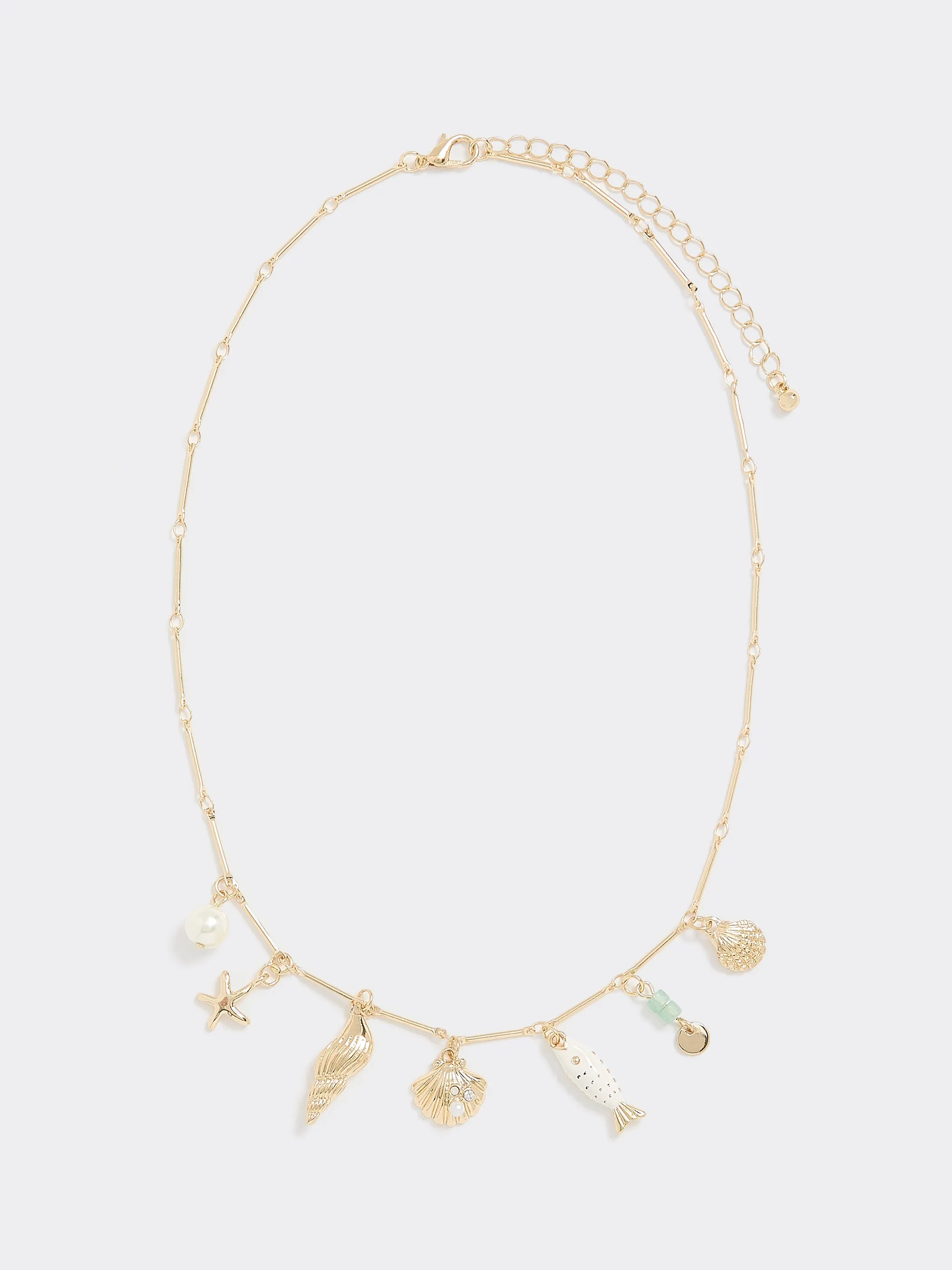 Necklace with Sea Charms sold by Reitmans