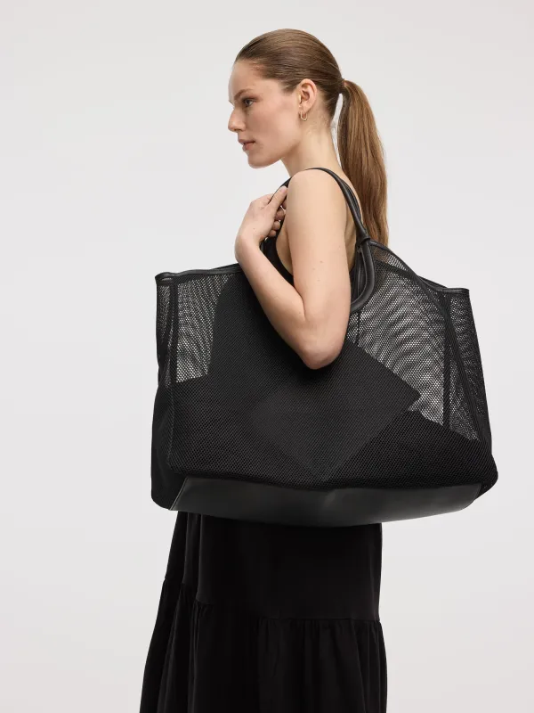 Mesh Tote Bag made by Reitmans