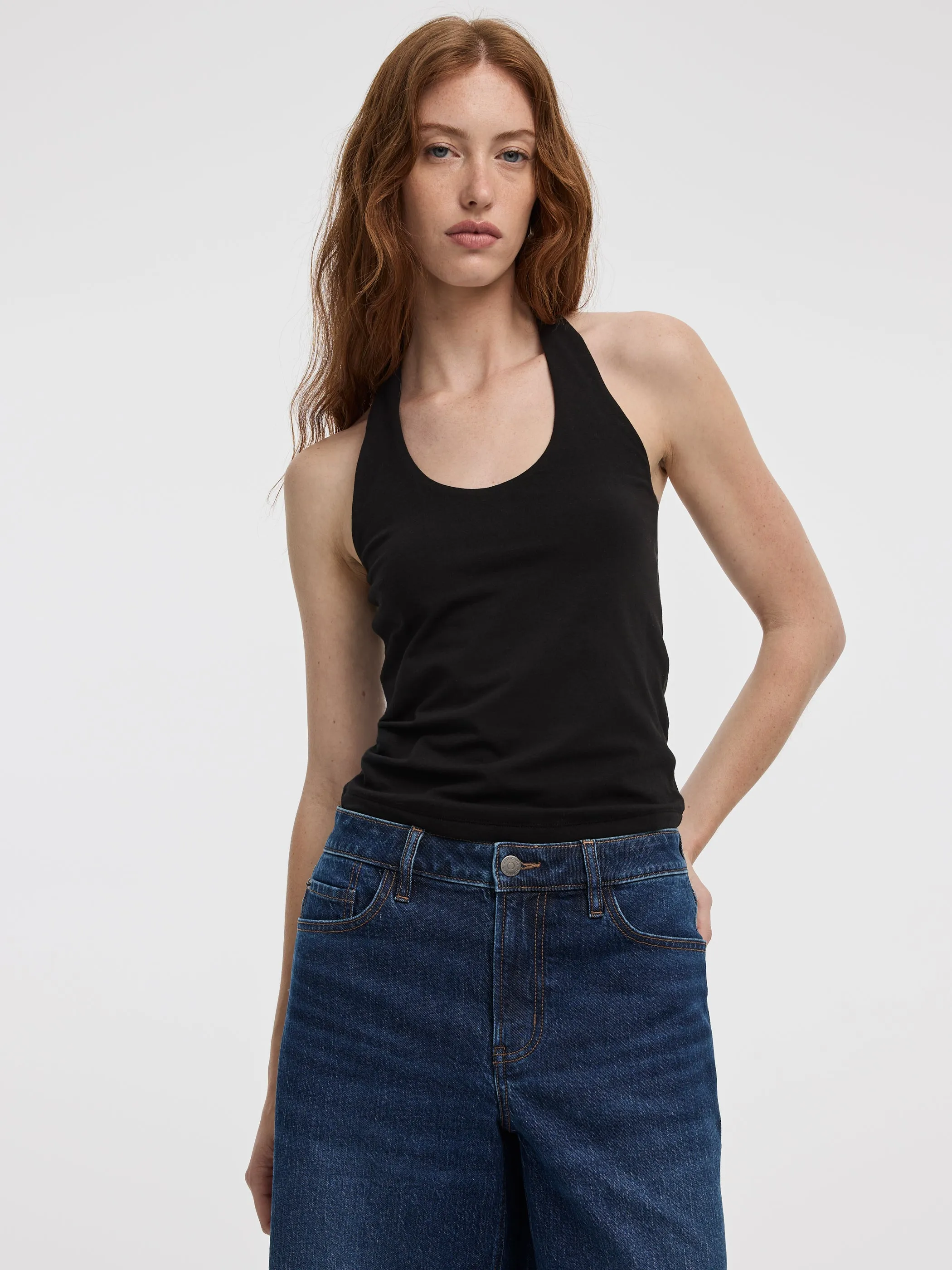 Halter-Neck Tank sold by Reitmans