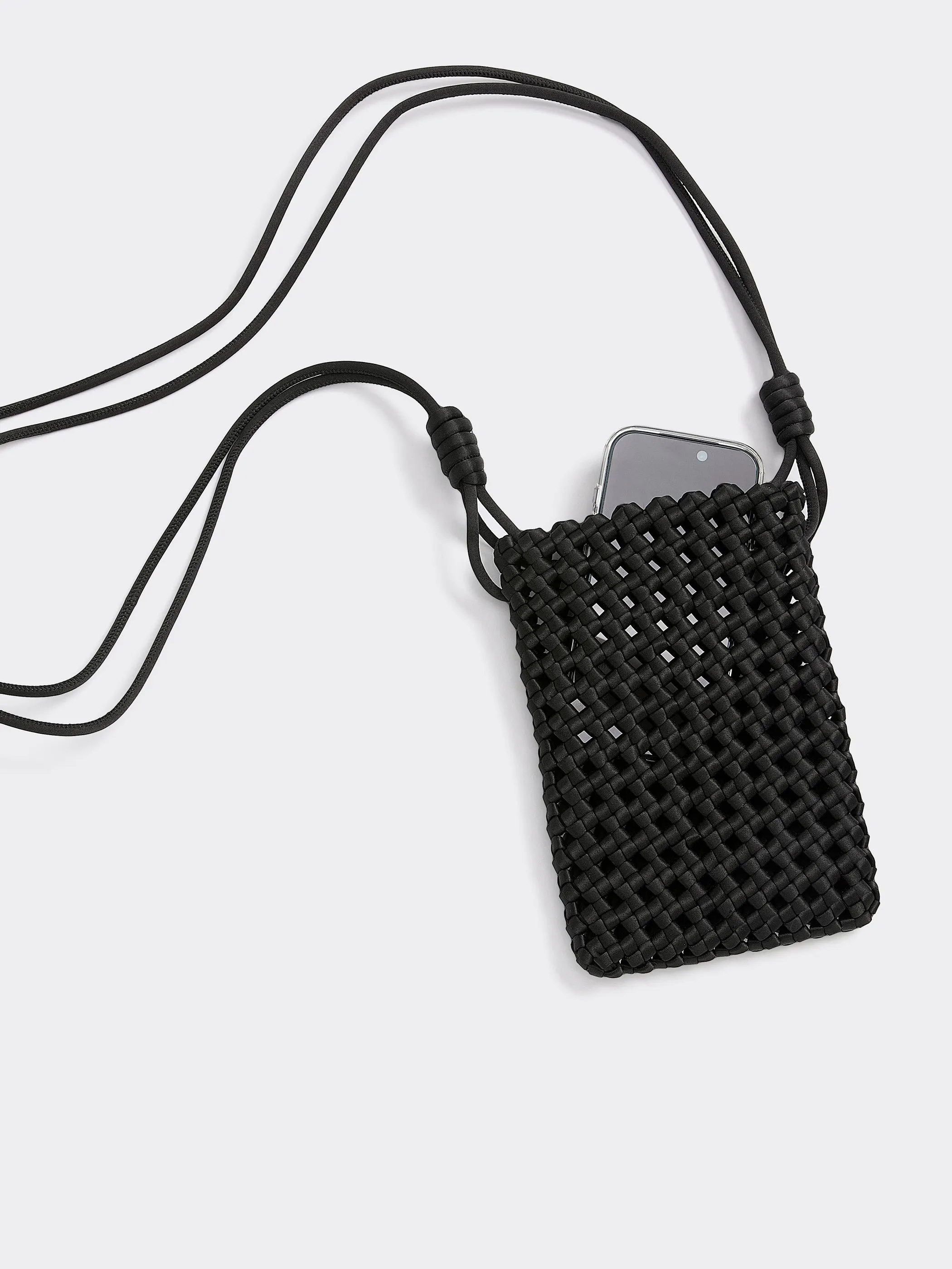 Crochet Cross-Body Phone Bag sold by Reitmans