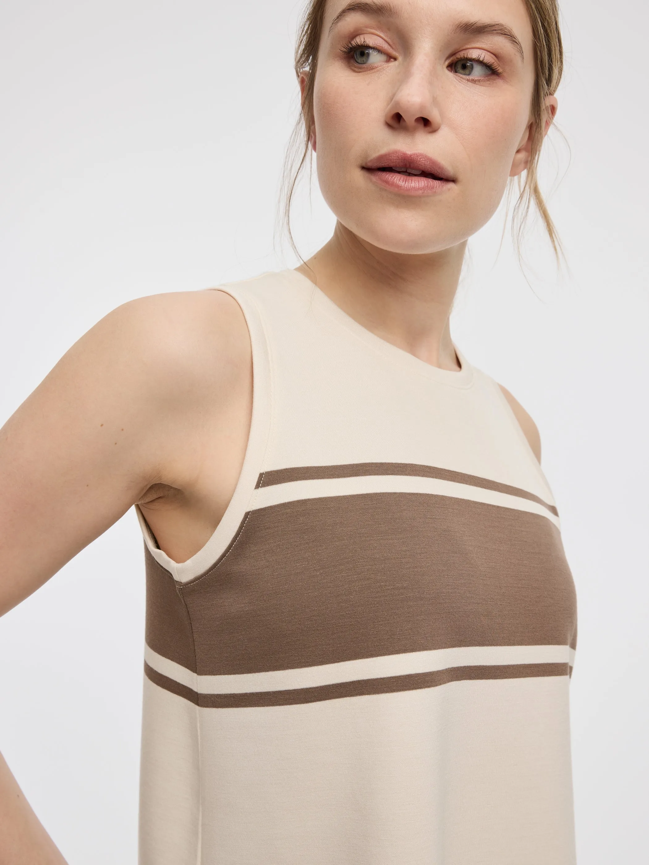 Striped Crew-Neck Tank - HYLUX - Hyba sold by Reitmans product image thumbnail 2