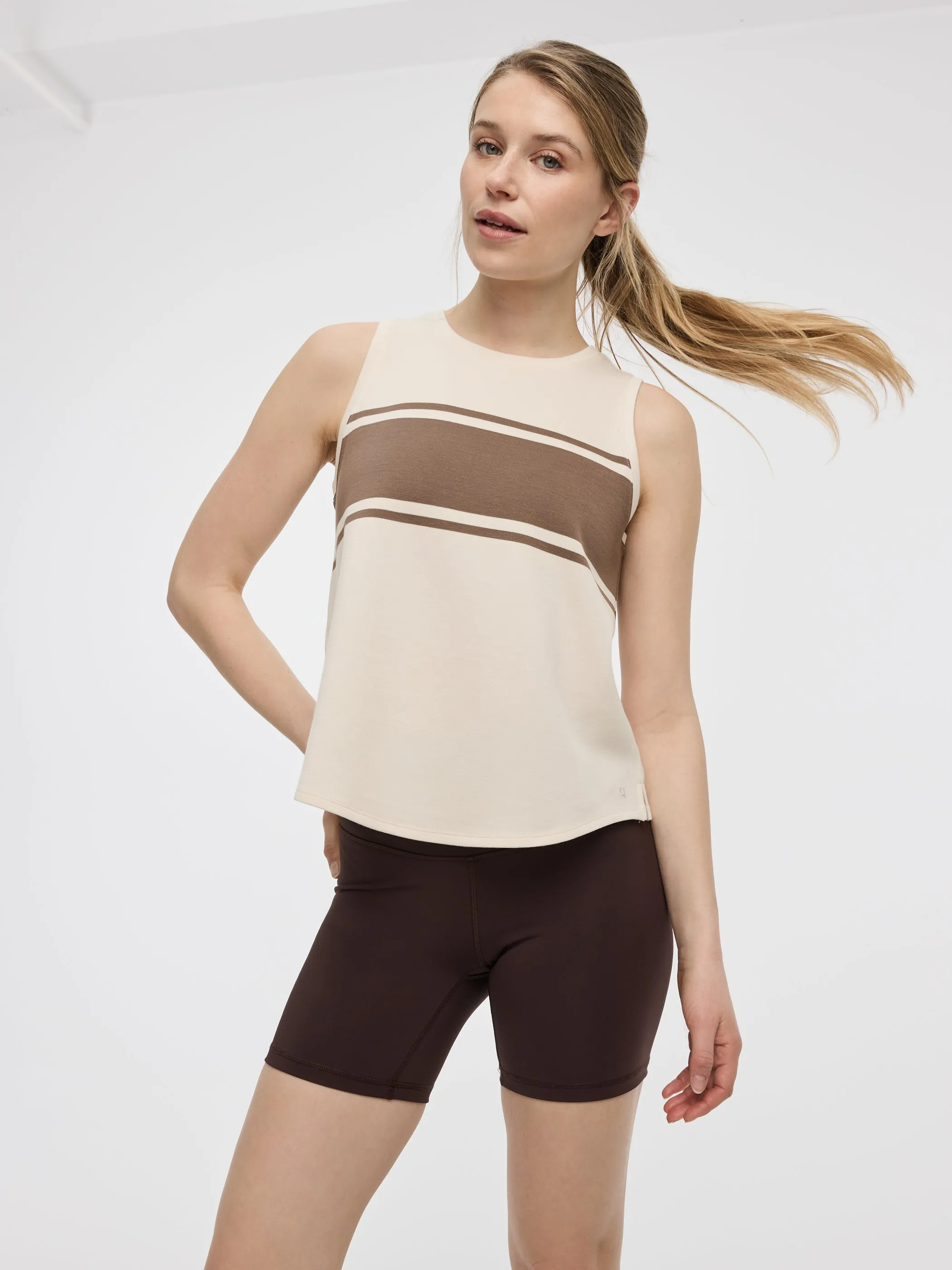 Striped Crew-Neck Tank - HYLUX - Hyba sold by Reitmans product image thumbnail 3