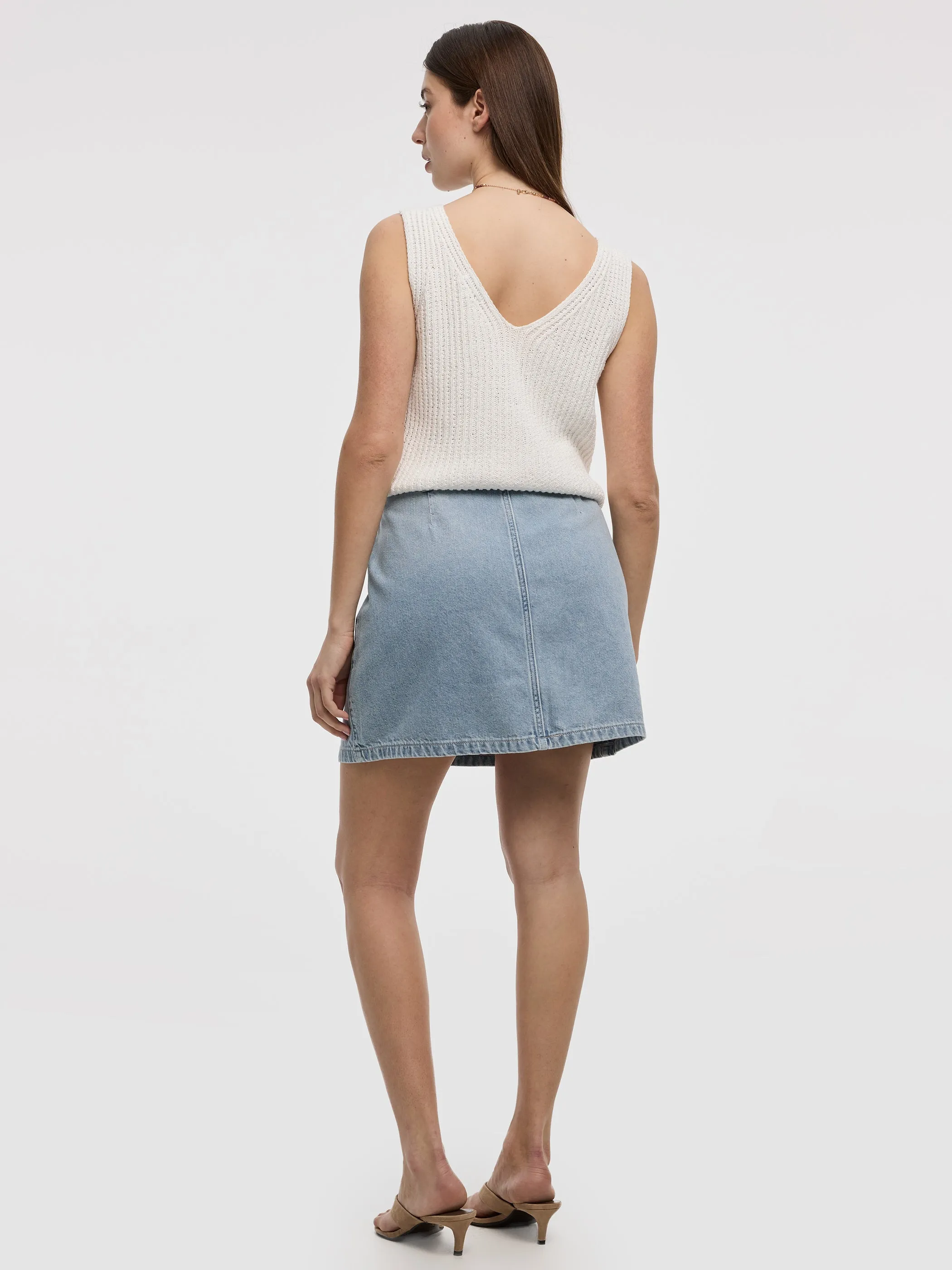 Mini Denim Skirt sold by Reitmans product image thumbnail 3