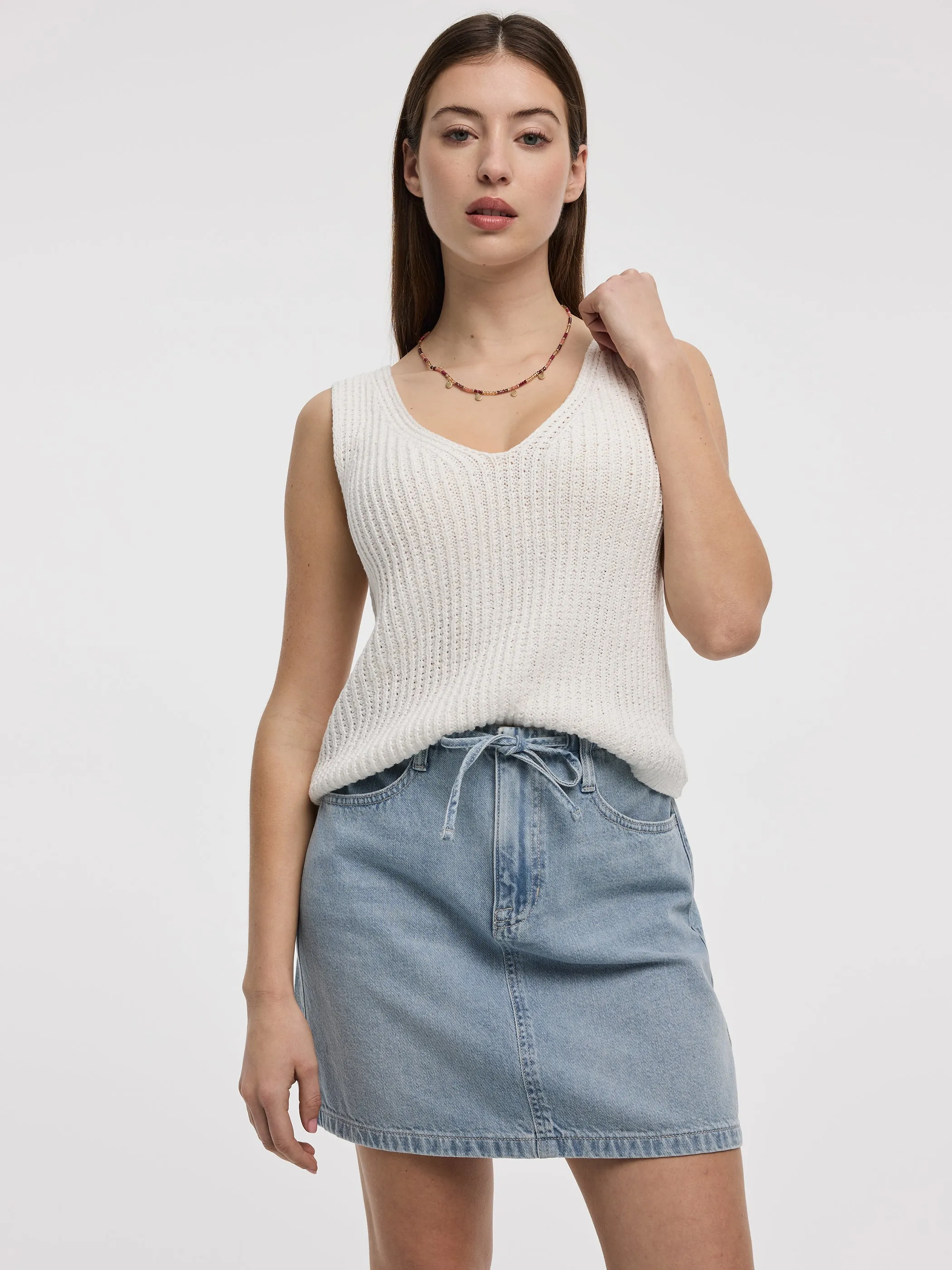 Mini Denim Skirt sold by Reitmans product image thumbnail 4