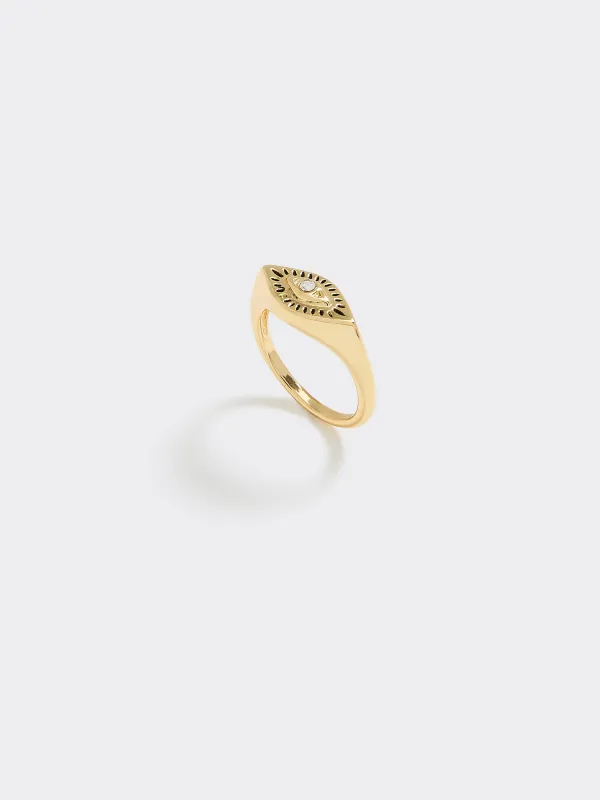 Mystical Evil-Eye Ring made by Reitmans