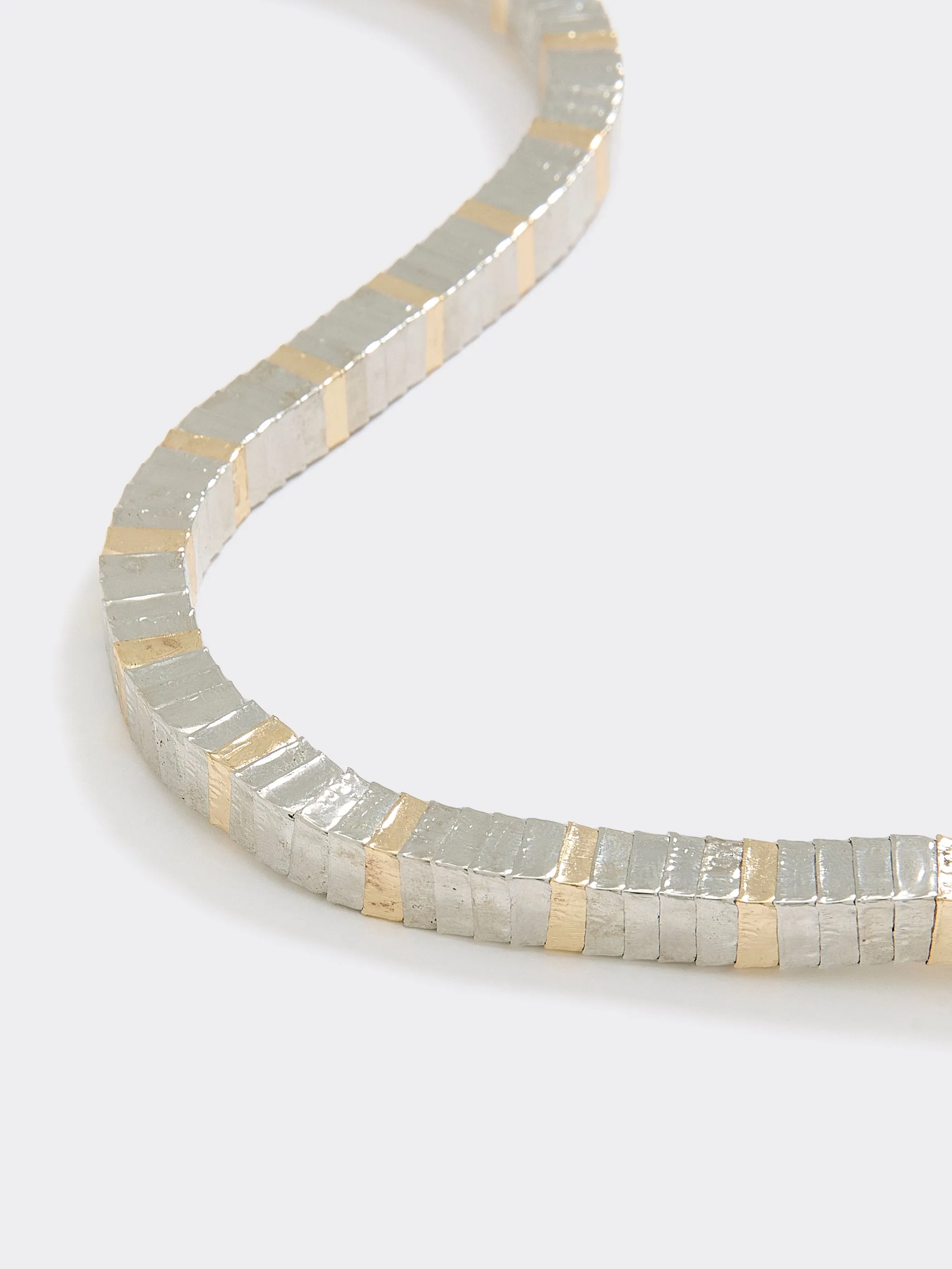 Two-Tone Metallic Short Necklace sold by Reitmans product image thumbnail 2