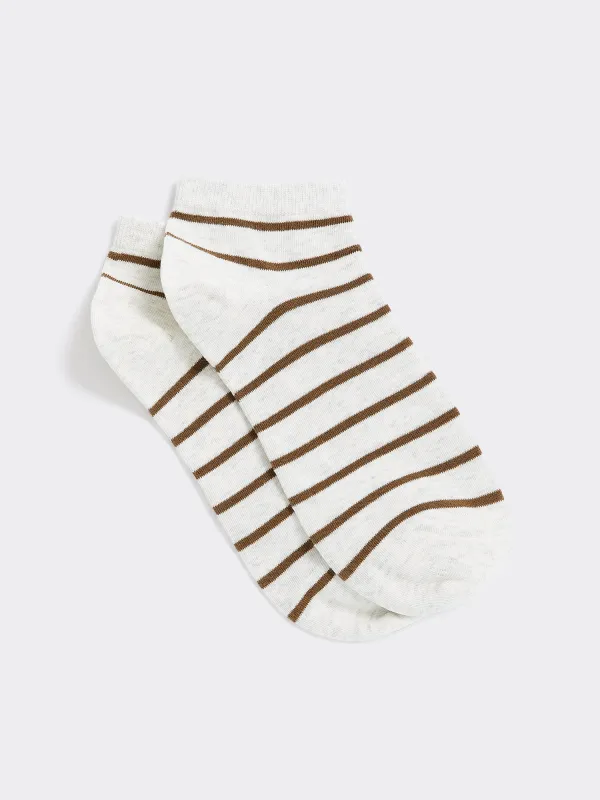 Striped Anklet Socks made by Reitmans