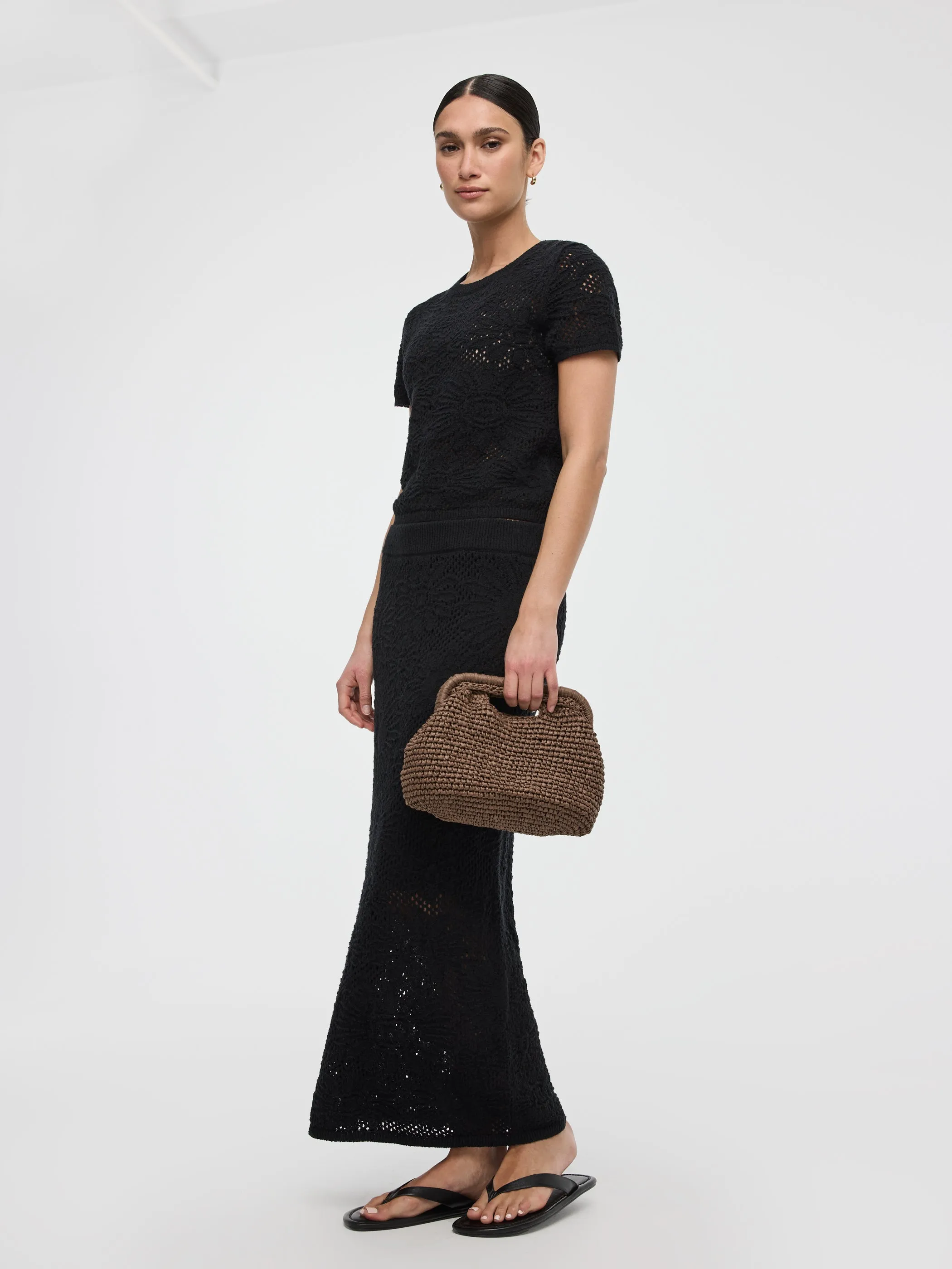 Pull-On Crochet Maxi Skirt sold by Reitmans product image thumbnail 5