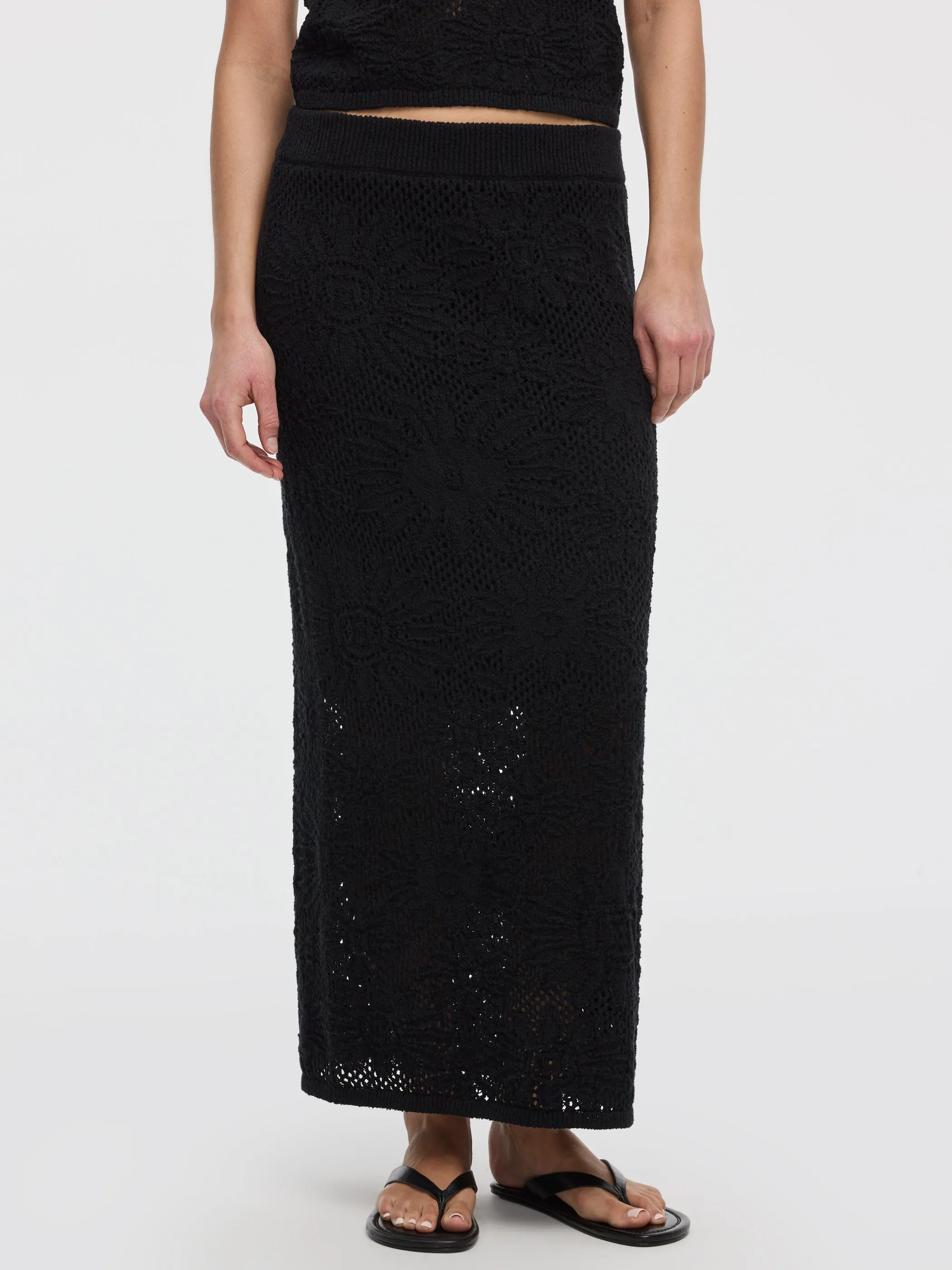Pull-On Crochet Maxi Skirt sold by Reitmans product image thumbnail 2
