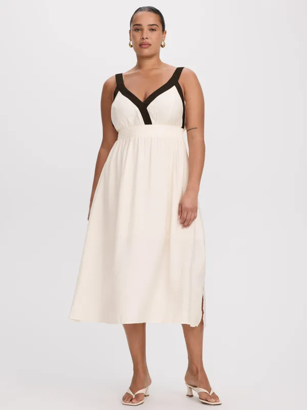 Sleeveless Sweetheart Midi Dress made by Reitmans