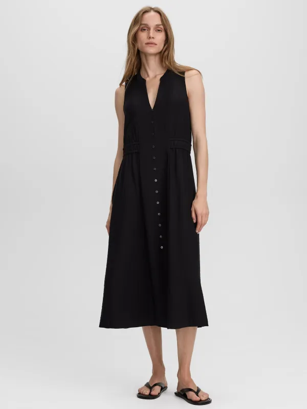 Sleeveless Midi Shirtdress made by Reitmans