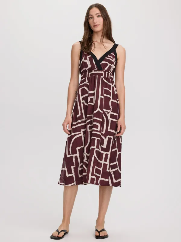 Sleeveless Sweetheart Midi Dress made by Reitmans