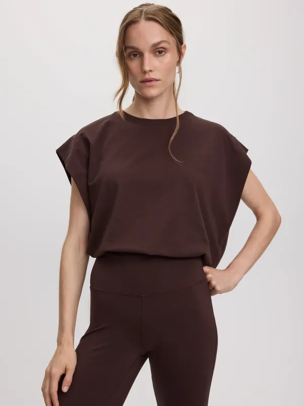 Sleeveless Crew-Neck T-Shirt - Hyba made by Reitmans