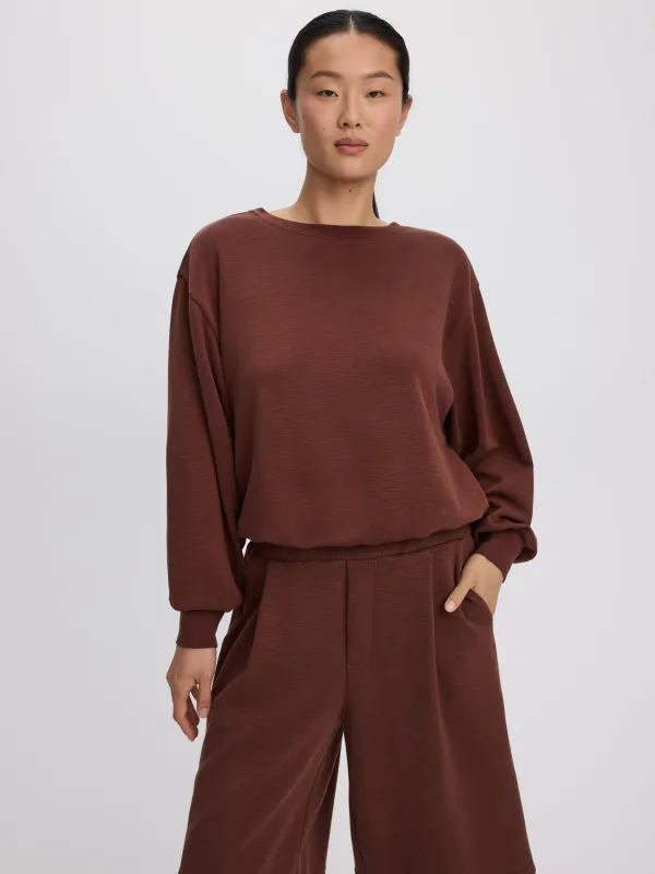 Cropped Sweatshirt - HYLUX Hyba made by Reitmans