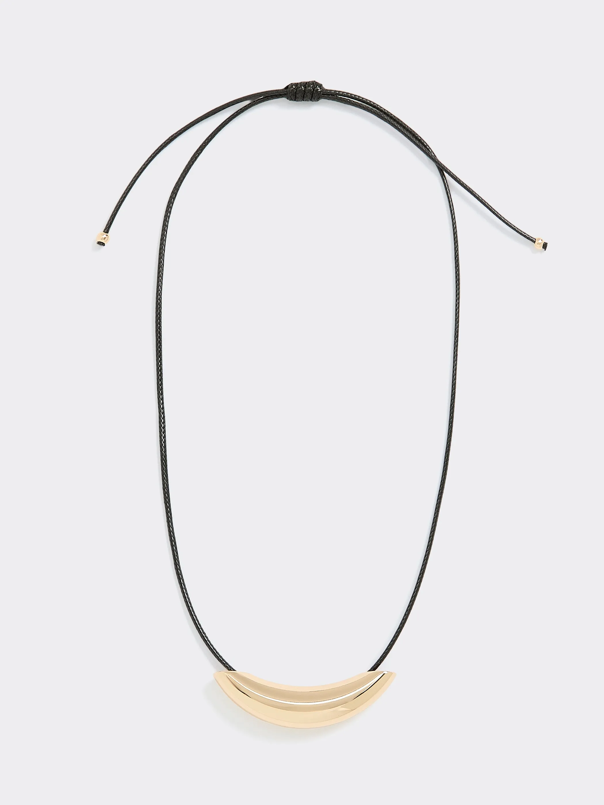 Cord Necklace with Stainless Steel Curbed Bar sold by Reitmans product image thumbnail 2