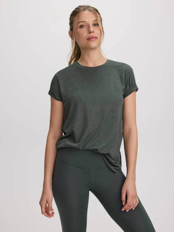 Crew-Neck Tee - DRY-LUX (R) Hyba Essentials made by Reitmans