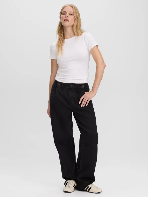 Mid-Rise Baggy Jean made by Reitmans