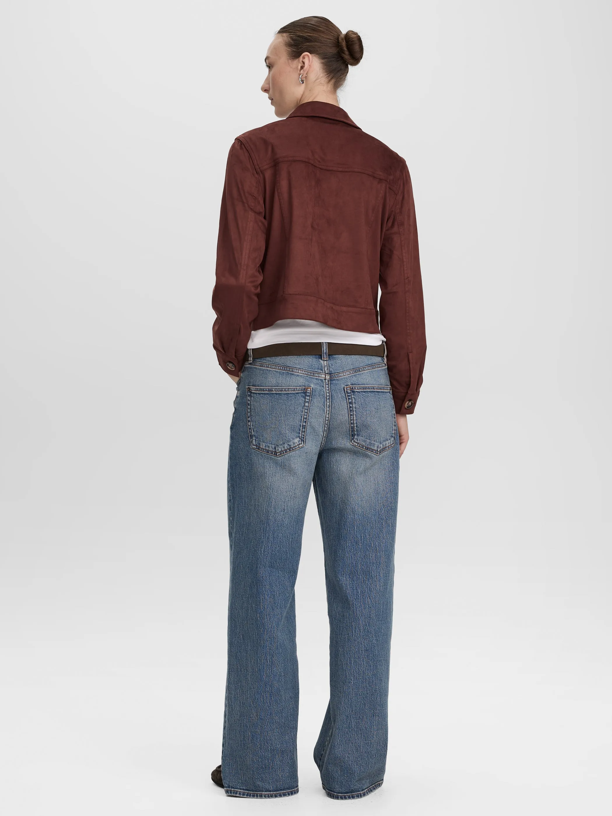 Faux Suede Jacket sold by Reitmans product image thumbnail 4
