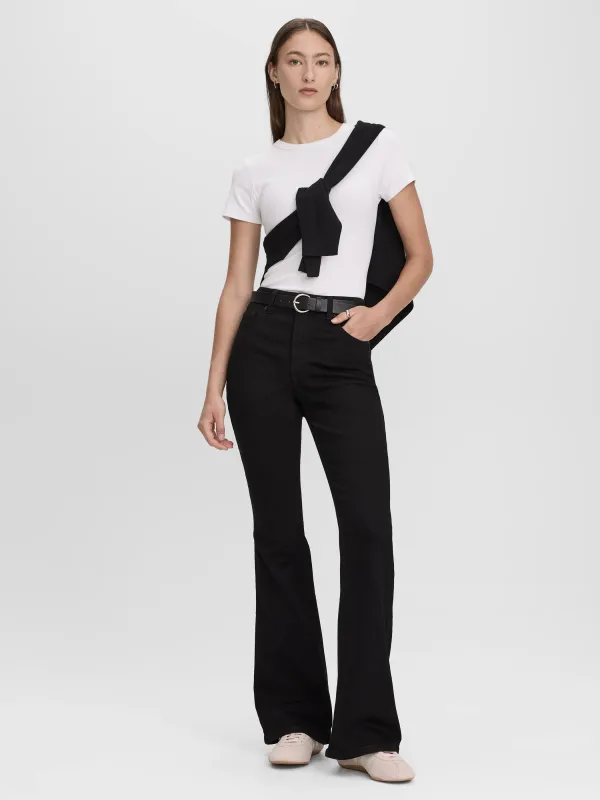 Flare-Leg High-Rise Jean made by Reitmans
