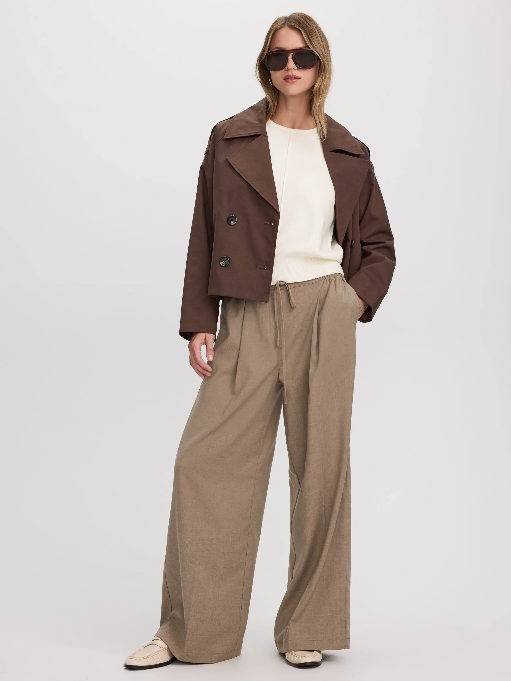 Wide-Leg High-Rise Pant - The Timeless sold by Reitmans product image thumbnail 4