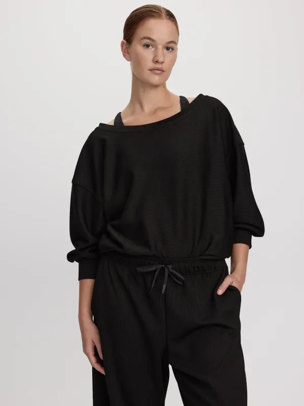 Long-Sleeve Off-the-Shoulder Top - Hyba made by Reitmans