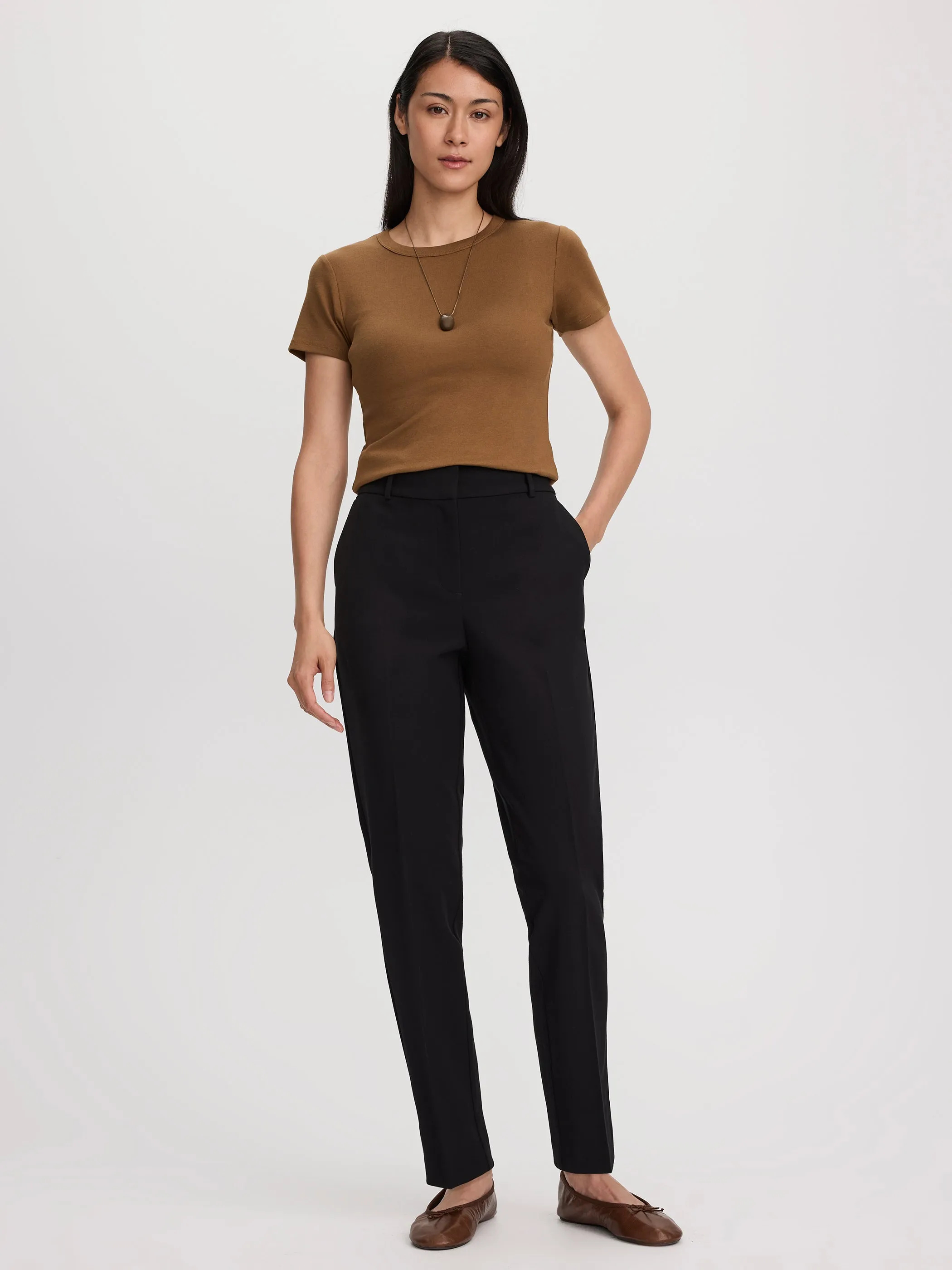 Slim-Leg High-Rise Ankle Pant sold by Reitmans product image thumbnail 4