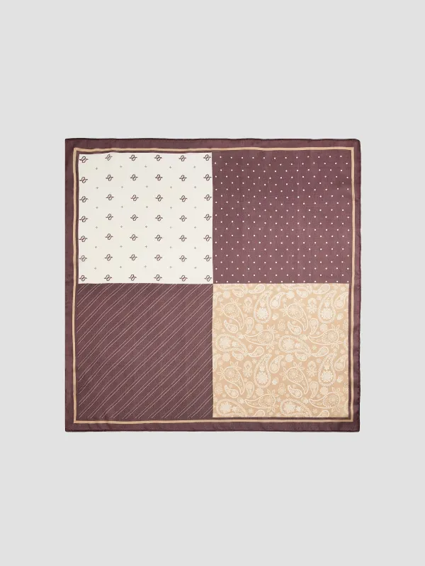 Four-Square Square Scarf made by Reitmans