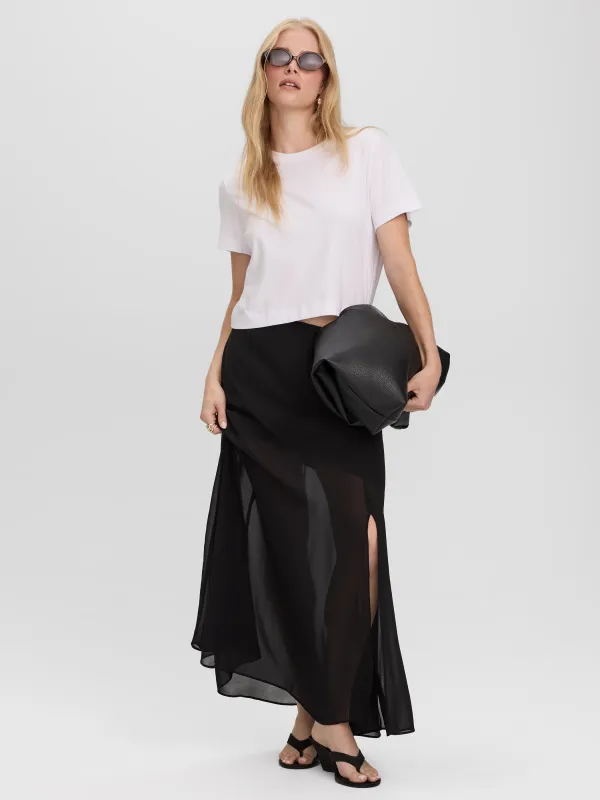 Maxi Chiffon Skirt made by Reitmans