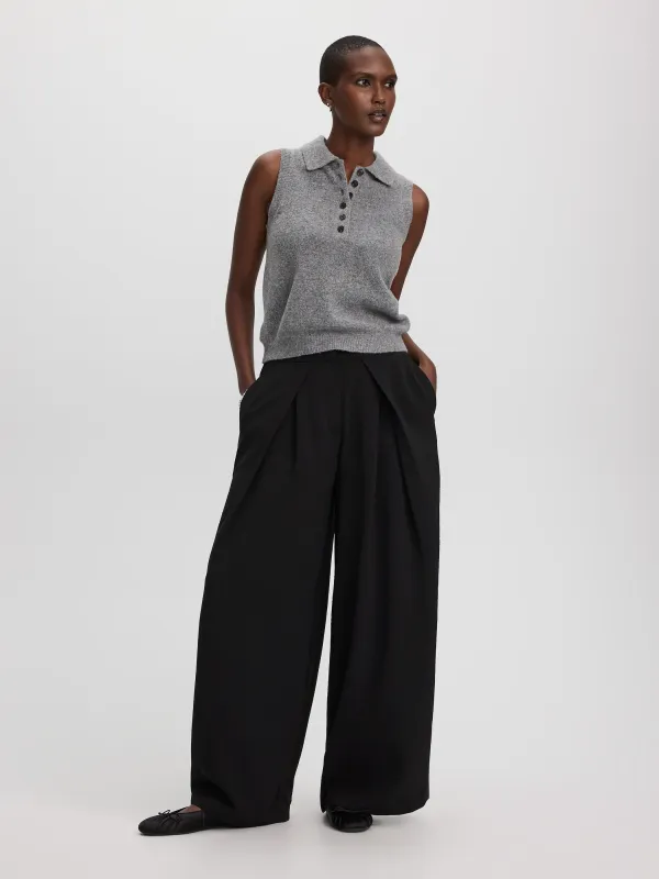 Wide-Leg High-Rise Pant made by Reitmans