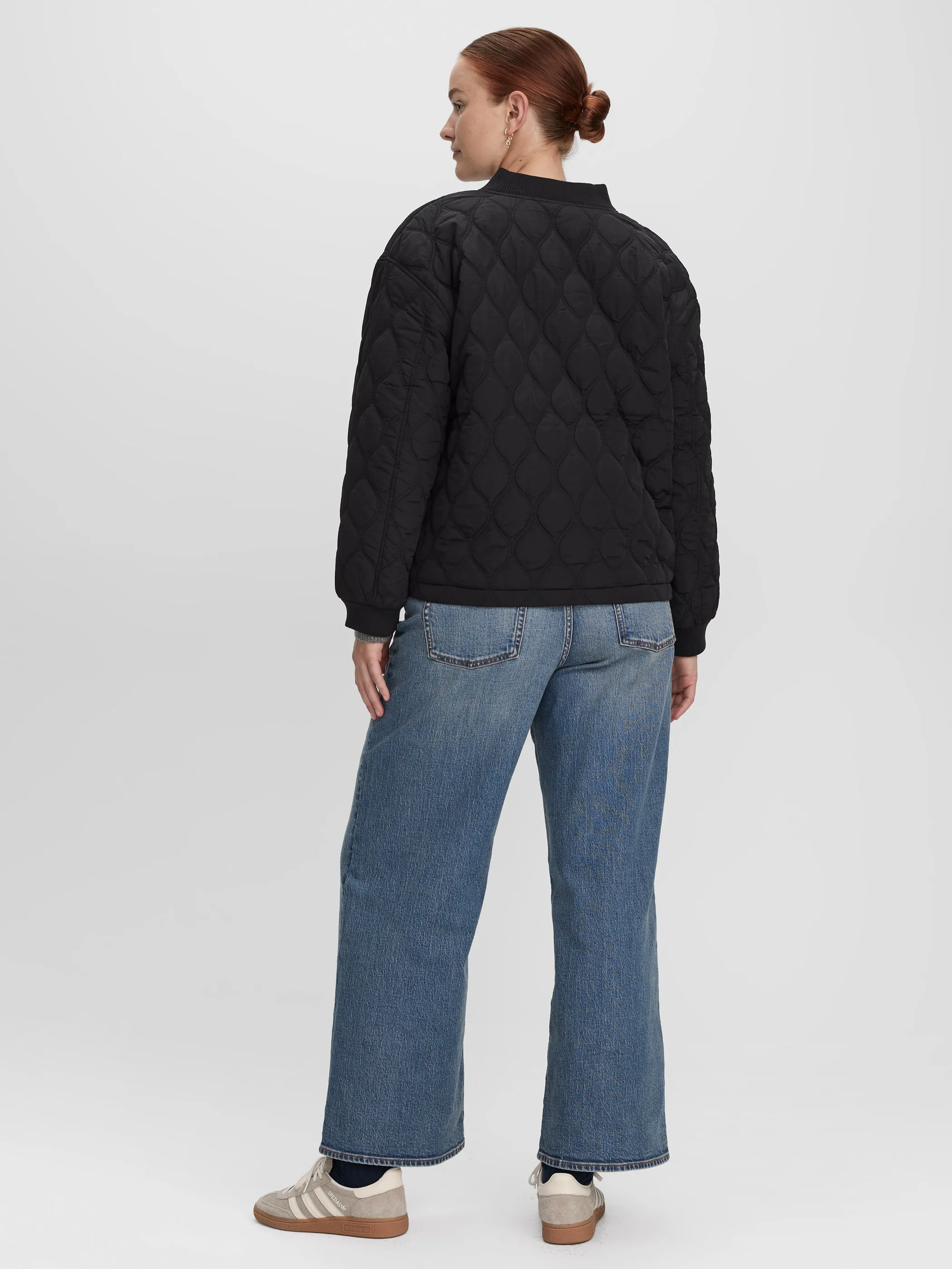 Quilted Bomber Jacket sold by Reitmans product image thumbnail 4